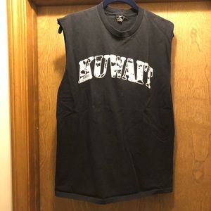AUTHENTIC APPAREL WIFEBEATER TEE M